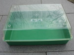 Minigewächshaus für Aussaat